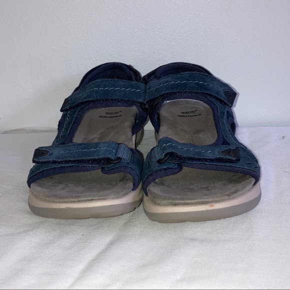 Earth Origins Shoes Earth Origins Hiking Sandals Blue Suede Leather